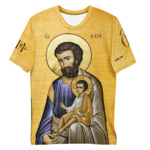 St Joseph T-shirt Apparel Rosary.Team