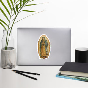 Our Lady of Guadalupe Bubble-free stickers Stickers Rosary.Team