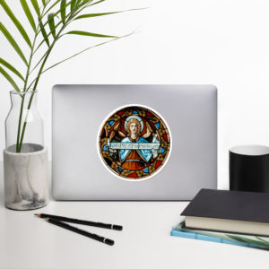 Gloria Major Doxology Bubble-free stickers Stickers Rosary.Team