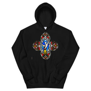 Holy Spirit Stained Glass Unisex Hoodie