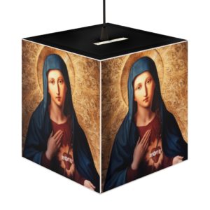 Immaculate Heart of Mary - Modern Votive Lamp