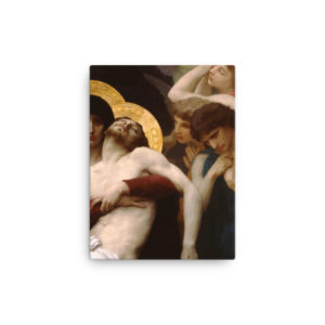 Mysteria Dolorosa Mysteria Gaudiosa – Canvas Bouguereau Diptych – Right Small 12×16 Triptychs Rosary.Team
