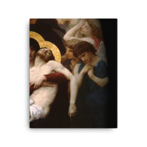 Mysteria Dolorosa Mysteria Gaudiosa – Canvas Bouguereau Diptych – Right Medium 16×20 Triptychs Rosary.Team