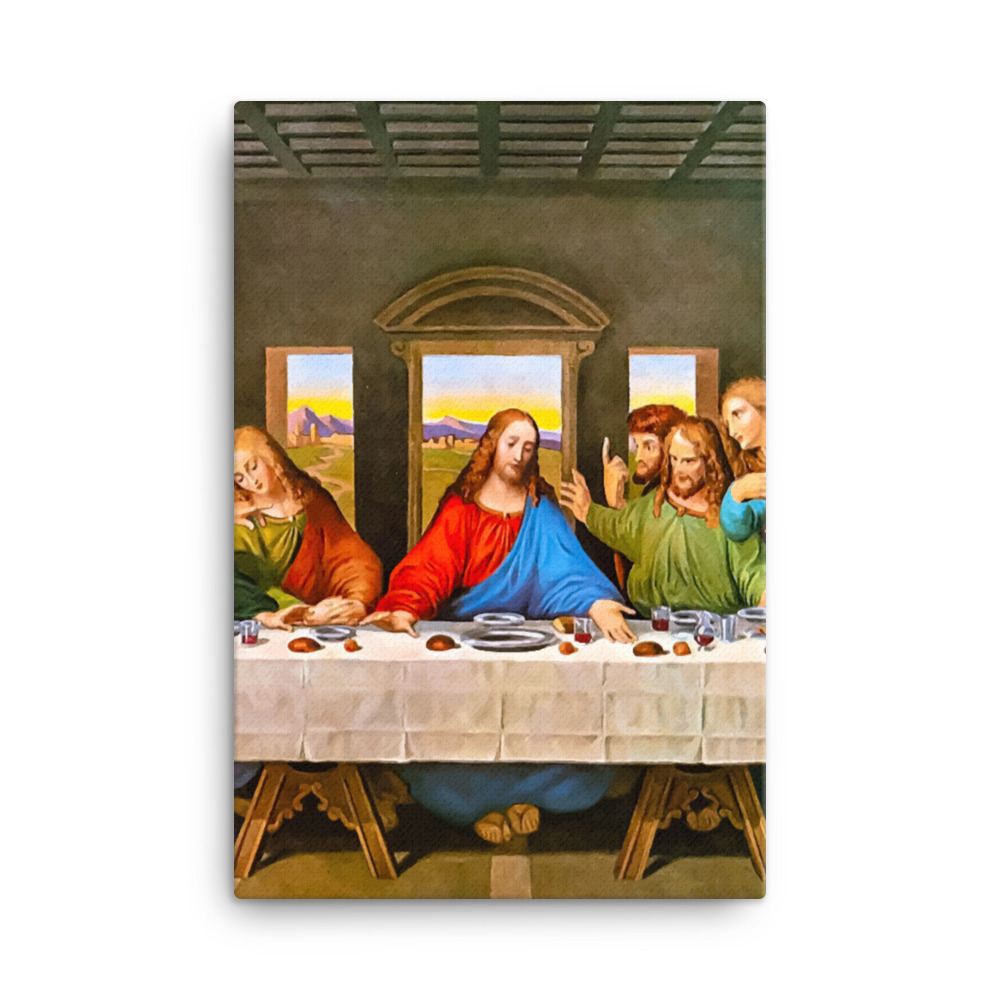 The Last Supper (Large Centerpiece) Magnus Canvas