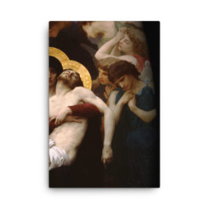 Mysteria Dolorosa Mysteria Gaudiosa – Canvas Bouguereau Diptych – Right Magnus 24×36 Triptychs Rosary.Team
