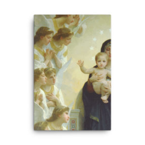 Mysteria Dolorosa Mysteria Gaudiosa – Canvas Bouguereau Diptych – Left Magnus 24×36 Triptychs Rosary.Team