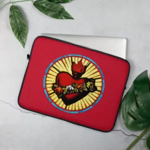 Immaculate Heart – Laptop Sleeve Accessories Rosary.Team