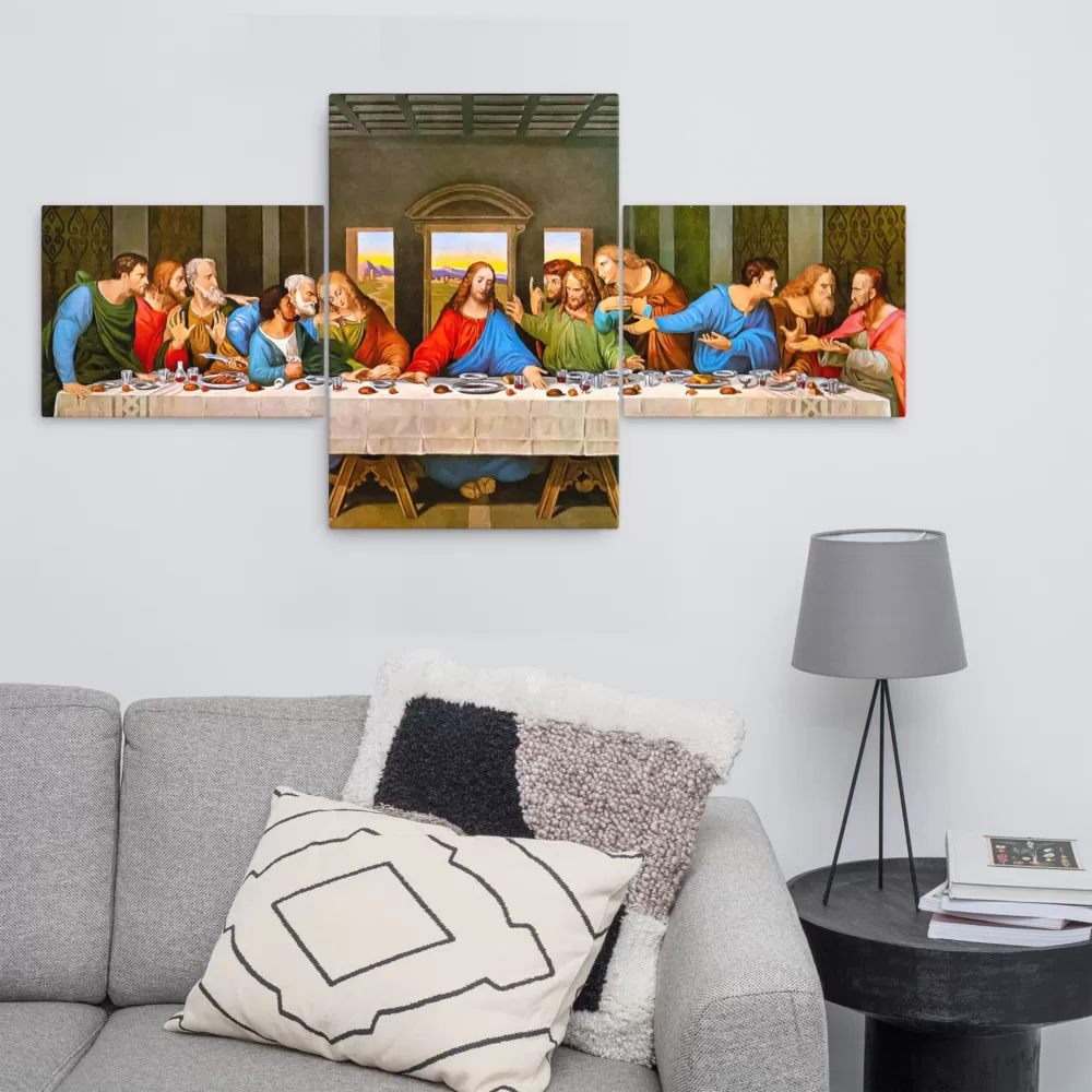 The Last Supper – Canvas Triptych – Magnus Size 72x36