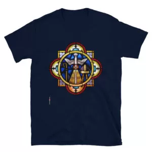 Holy Spirit Short-Sleeve Unisex T-Shirt Apparel Rosary.Team