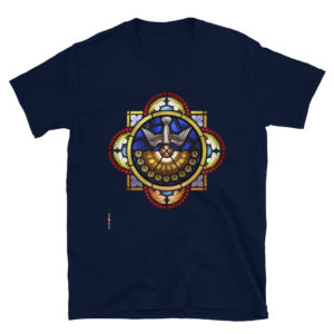 Come Holy Spirit Short-Sleeve Unisex T-Shirt Apparel Rosary.Team