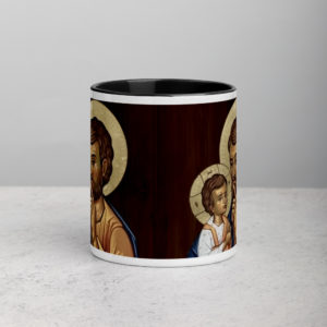 St. Joseph and Divine Child Mug with Color Inside