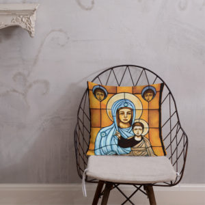 Our Lady of Elige - Premium Pillow