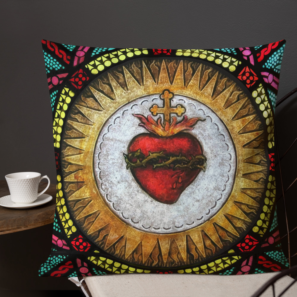 Sacred Heart - Premium Pillow
