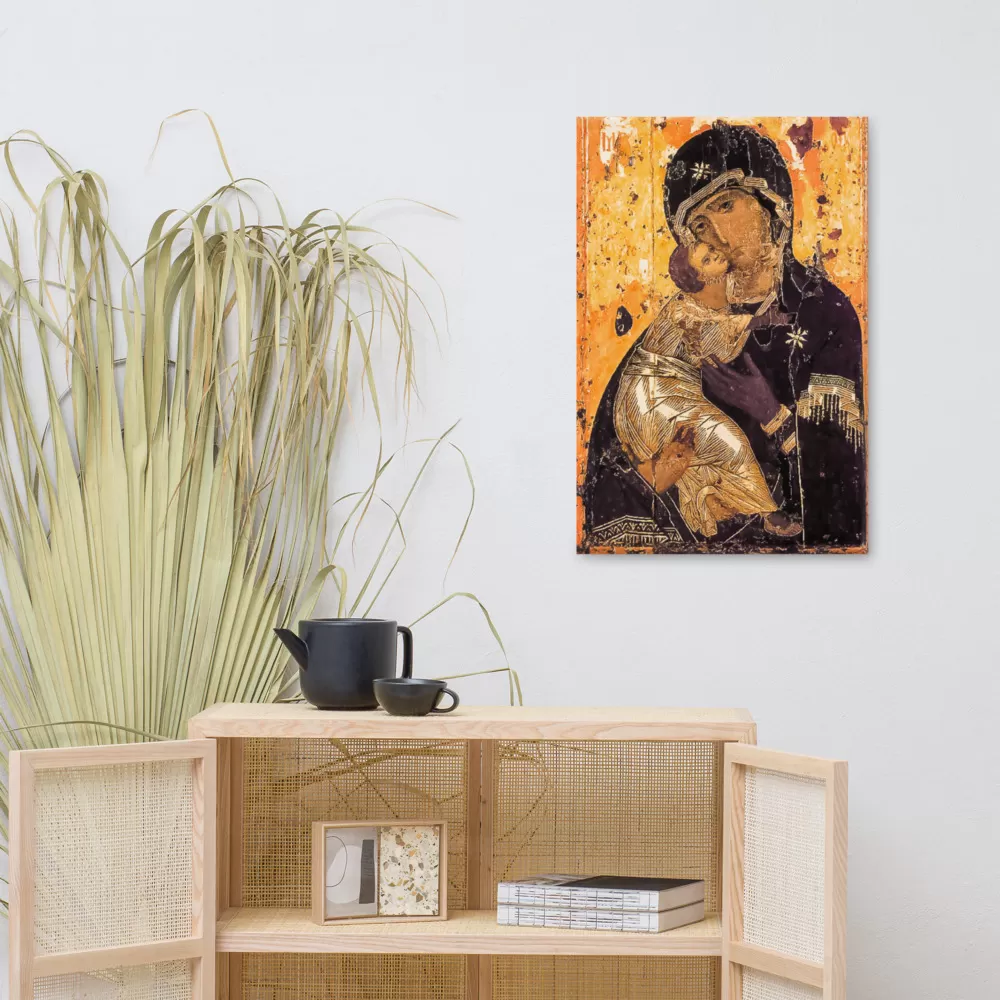 Vladimirskaya / Vladimir Mother of God icon - Canvas