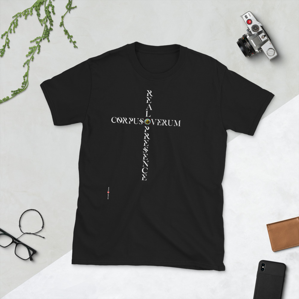 Real Presence – Corpus Verum – Short-Sleeve Unisex T-Shirt