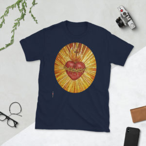 Sacred Heart Short-Sleeve Unisex T-Shirt