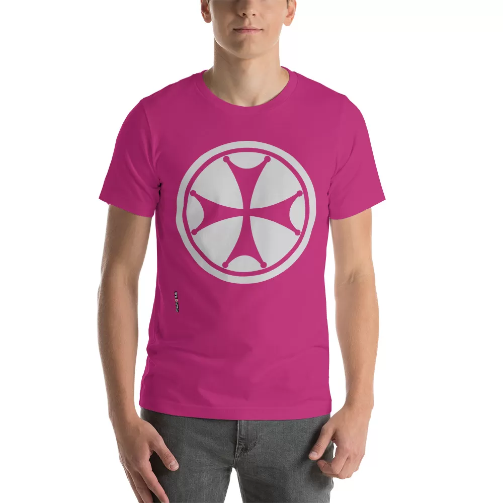 The Rabbula Cross – Short-Sleeve Unisex T-Shirt