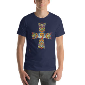 Cross Icon - Short-Sleeve Unisex T-Shirt