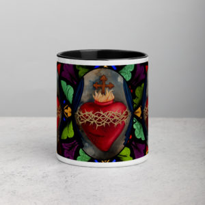 Sacred Heart Unveiled SG - Mug with Color Inside