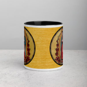 Mug with Color Inside - Our Lady of Guadalupe