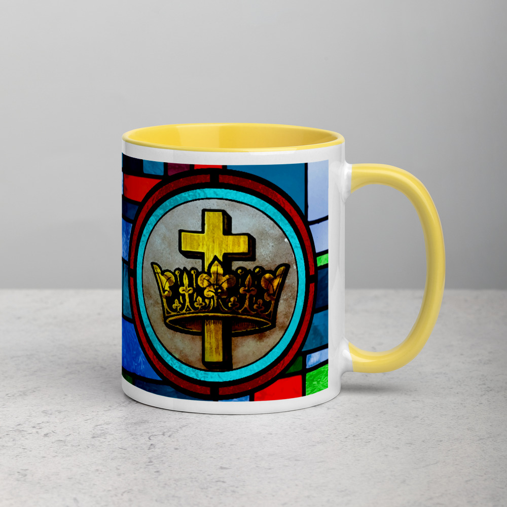 Christ the King Mug with Color Inside