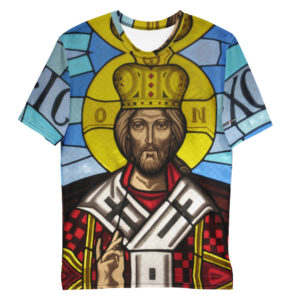 Christ the King – Men’s T-shirt Apparel Rosary.Team