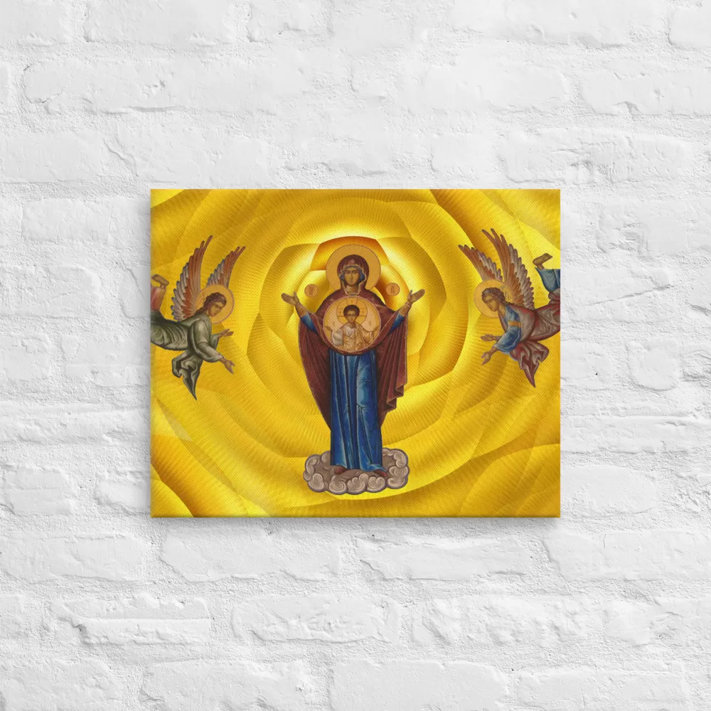 Theotokos of the Sign - Canvas
