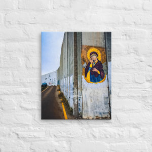 Our Lady Who Brings Down Walls – Canvas Wall Art Rosary.Team