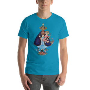 Our Lady of Charity (Caridad del Cobre) Short-Sleeve Unisex T-Shirt