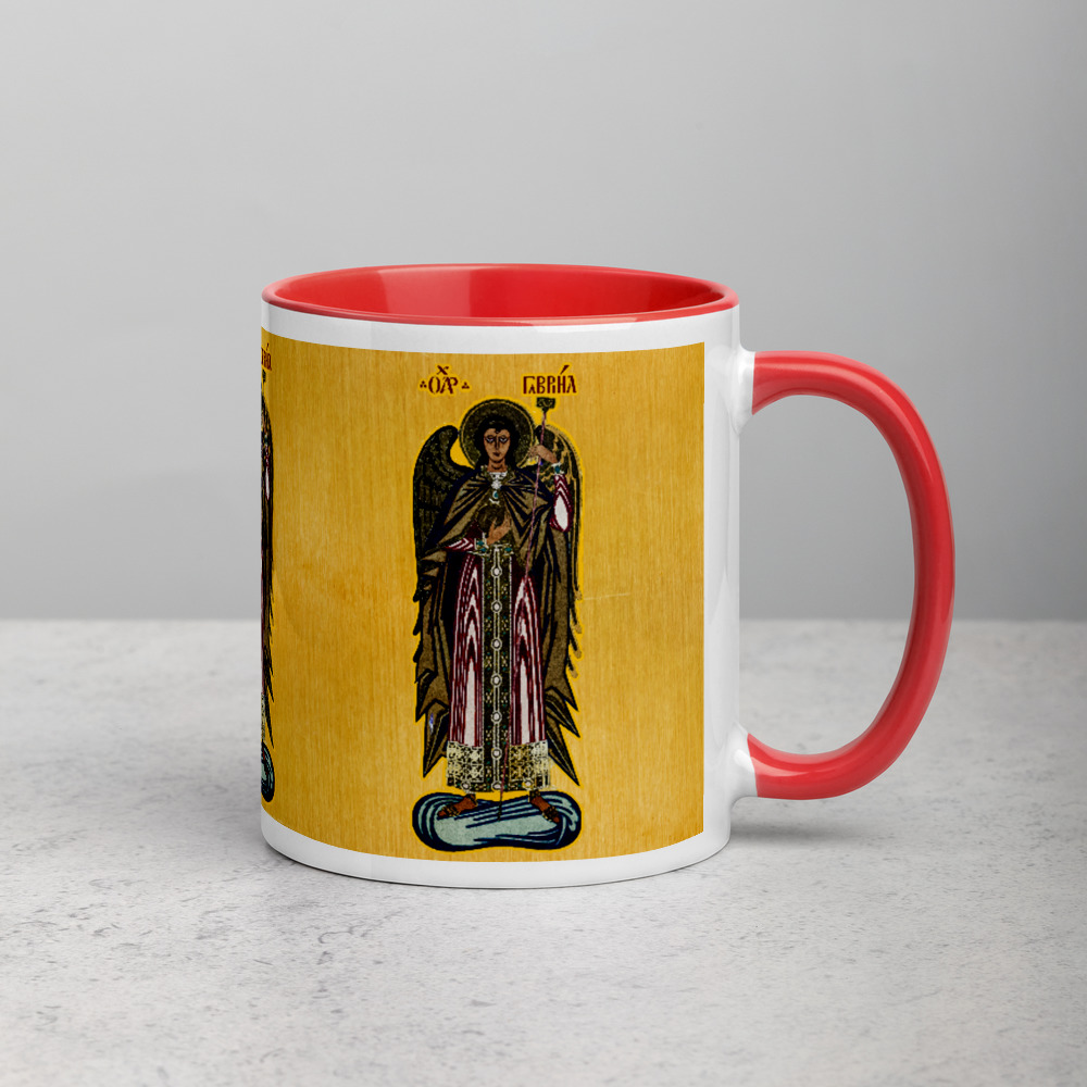Archangel Gabriel –  Mug with Color Inside