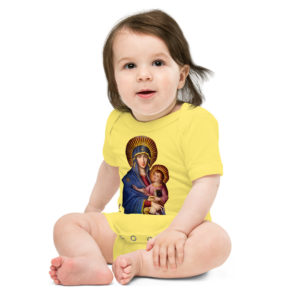 Maria Maggiore  Kerala – Baby short sleeve one piece Babies Rosary.Team
