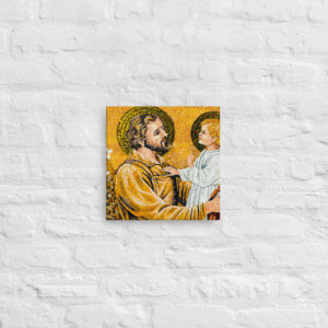 St Joseph and Divine Child - Canvas