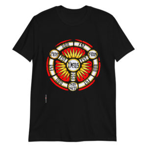 Shield of the Trinity – Short-Sleeve Unisex T-Shirt Apparel Rosary.Team