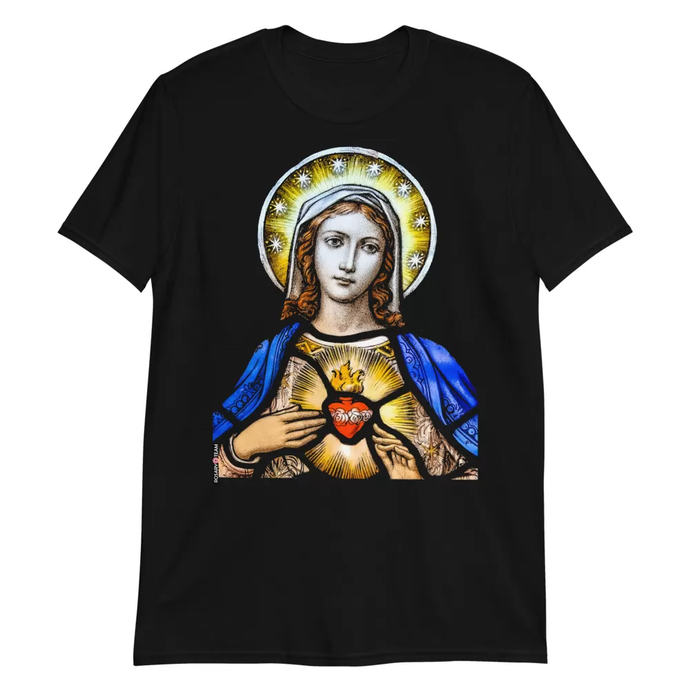Cor Immaculatum Mariae – Short-Sleeve Unisex T-Shirt