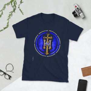 Iēsous Hēmeteros Sōtēr, "Jesus our Saviour" - Short-Sleeve Unisex T-Shirt