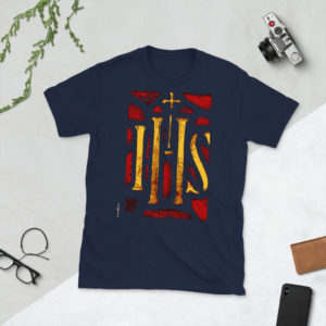 IHS monogram - Short-Sleeve Unisex T-Shirt