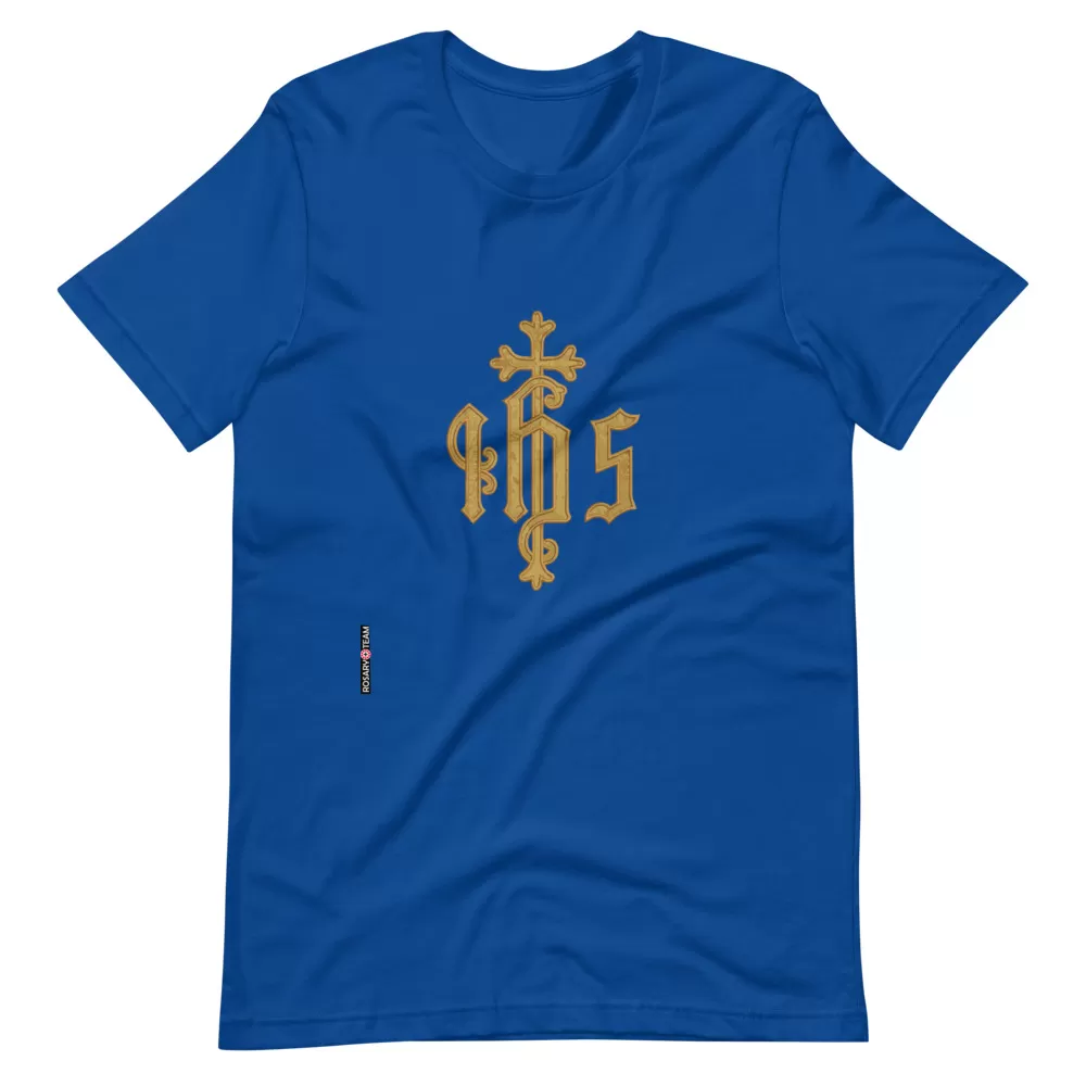 IHS symbol - Short-Sleeve Unisex T-Shirt