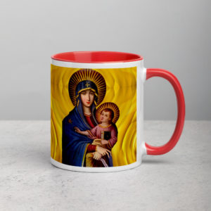 Maria Maggiore in Kerala – Mug with Color Inside Drinkware Rosary.Team
