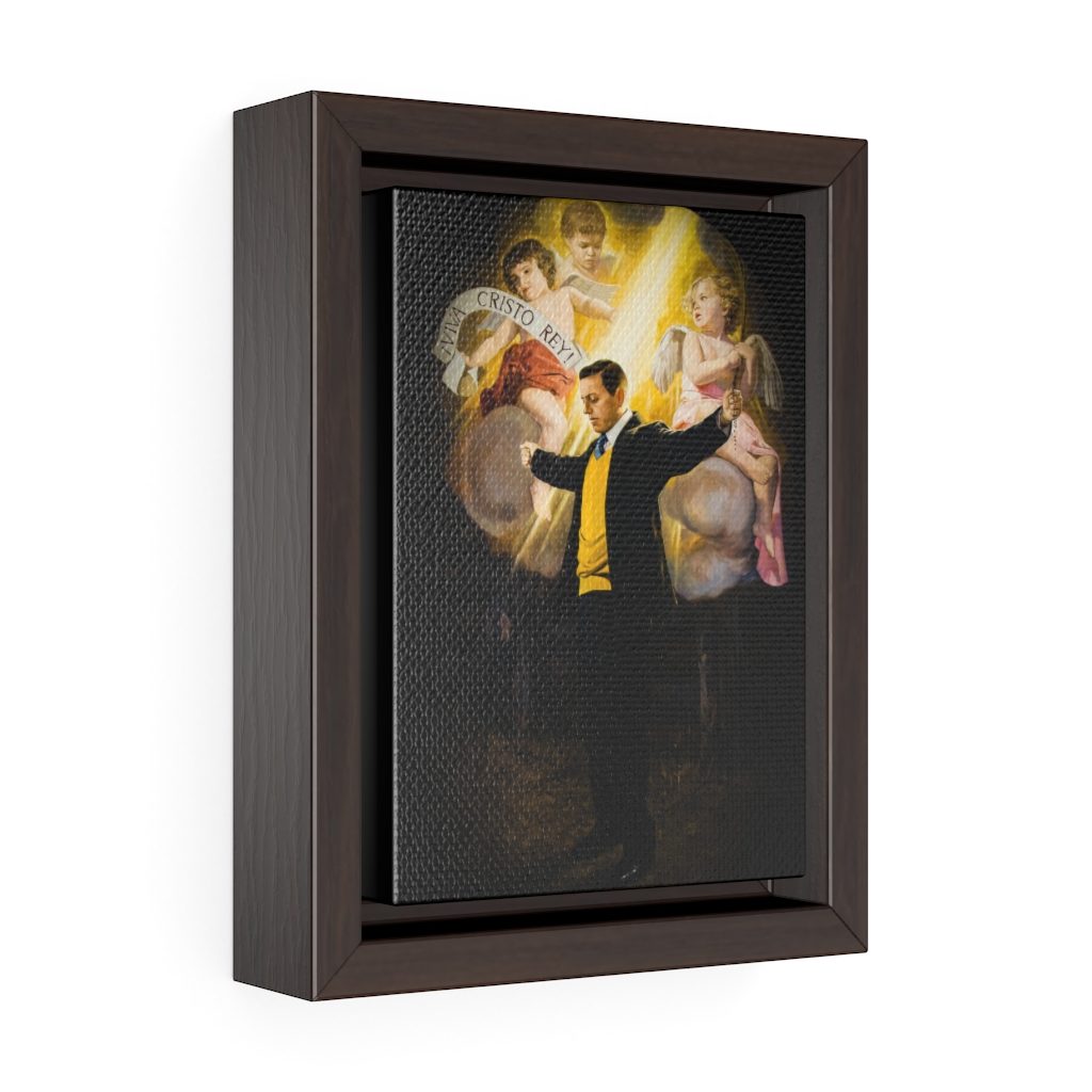 Blessed Miguel Agustín Pro #FramedCanvas Premium Gallery Wrap