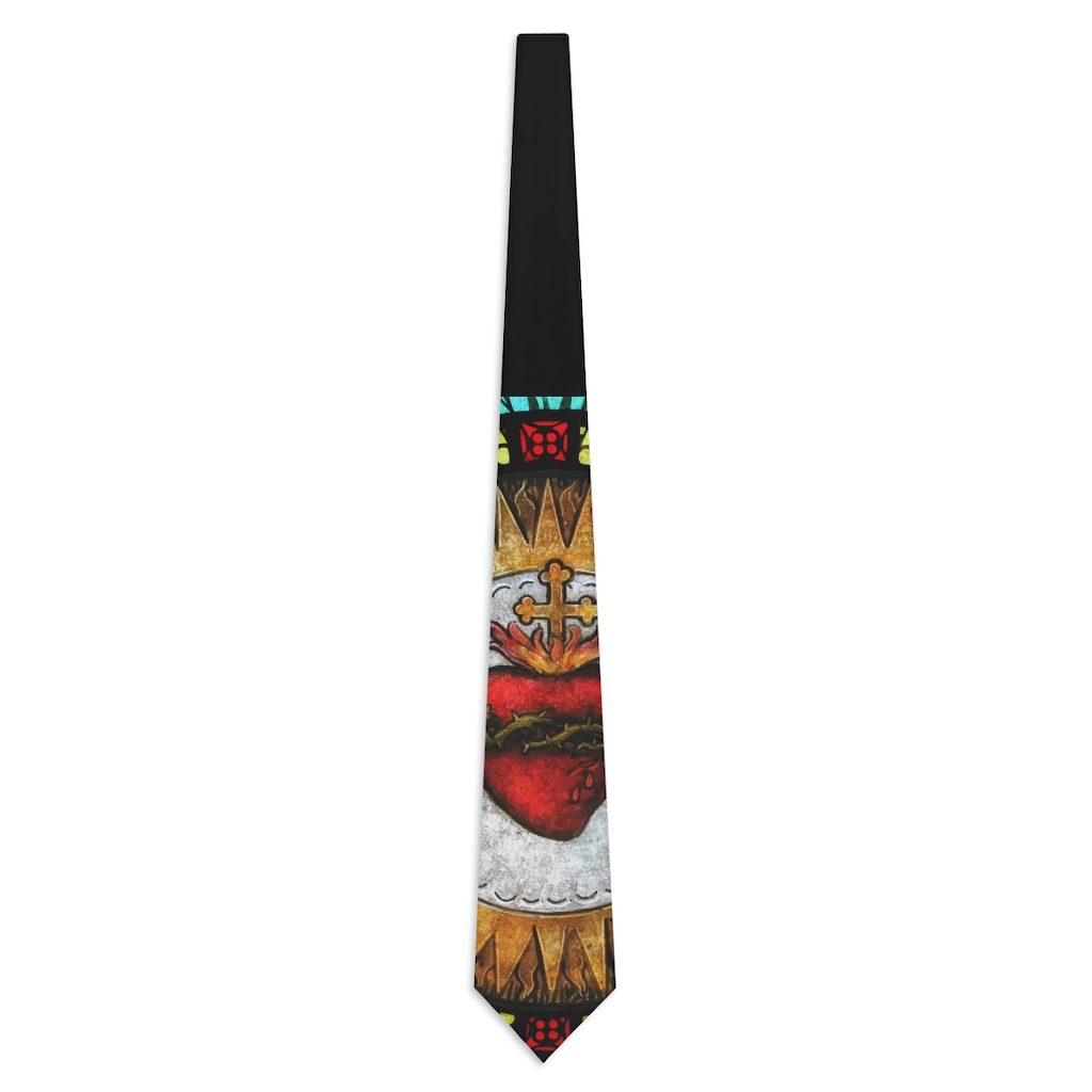 Sacred Heart of Jesus #Necktie #Tie