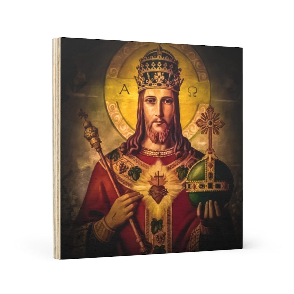 Christus Rex #WoodCanvas