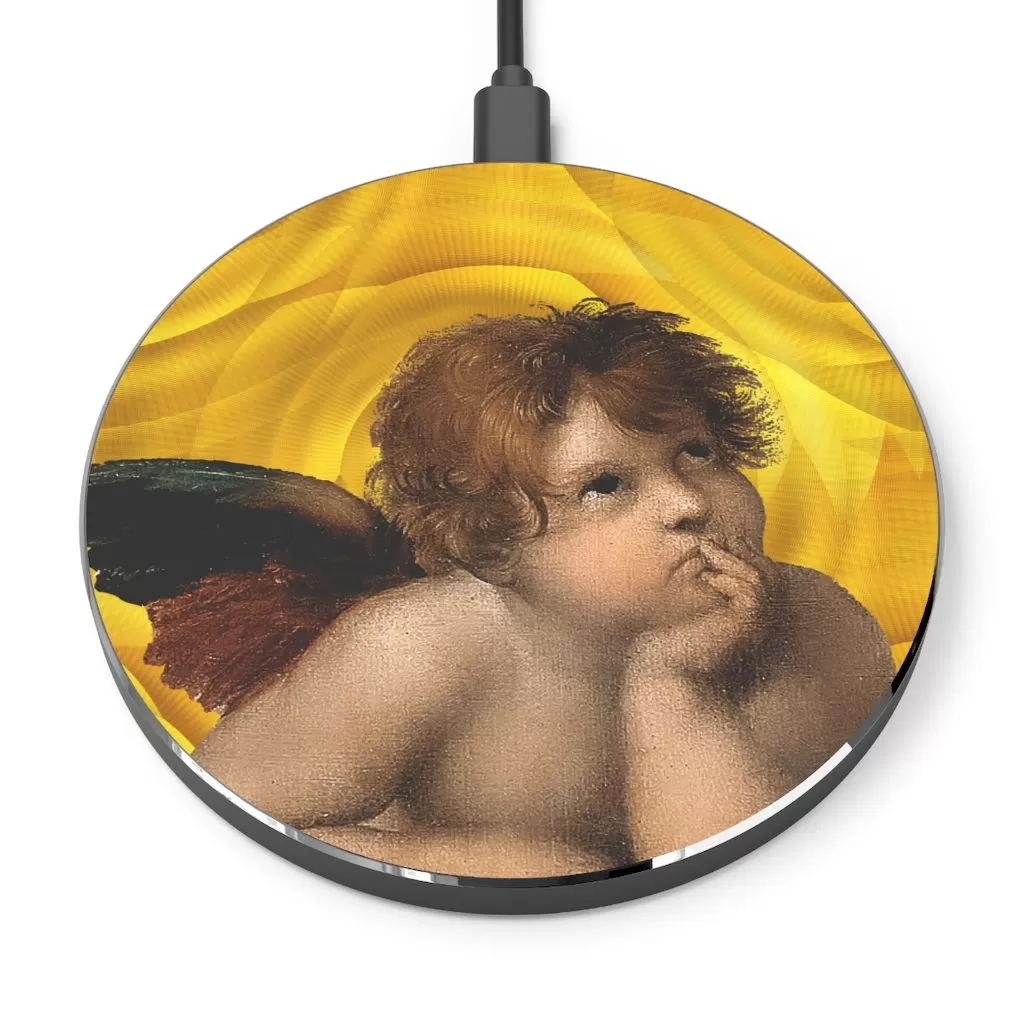 Raffaello’s Cherub (left)  #WirelessCharger