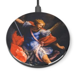 St. Michael the Archangel #WirelessCharger Accessories Rosary.Team