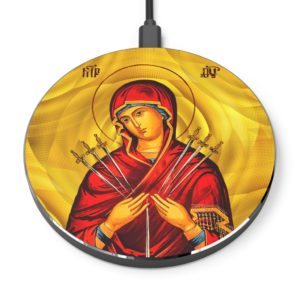 Our Lady Mother of Sorrows #WirelessCharger Accessories Rosary.Team