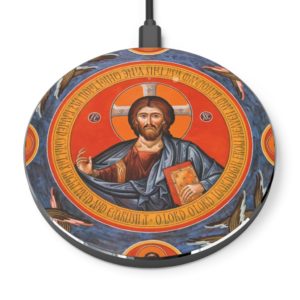 Christ Pantocrator #WirelessCharger Accessories Rosary.Team