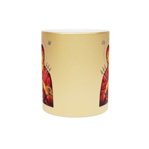 Our Mother Of Sorrows #MetallicMug (Silver / Gold)