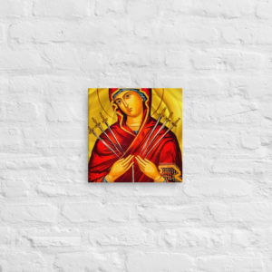 Our Mother Of Sorrows #Canvas