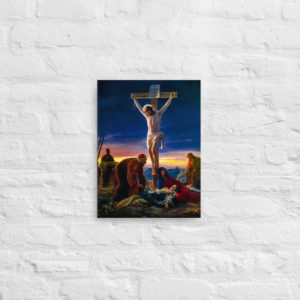 Christ at The Cross #Canvas