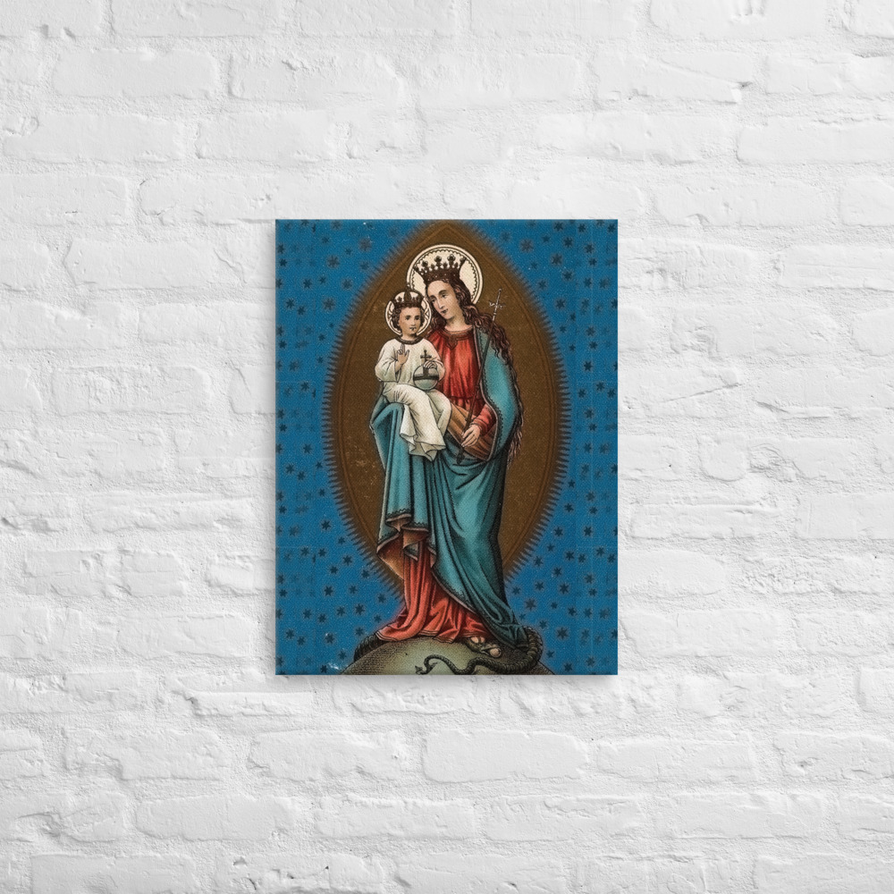 Our Blessed Virgin with the Christ Child - Canvas