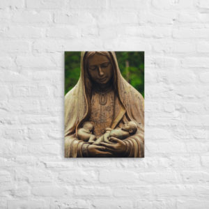 Virgin of Guadalupe, Patroness of Unborn Children – Canvas Wall Art Rosary.Team